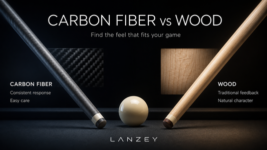 Carbon Fiber vs. Wood Pool Cues: Which Is Right for You?