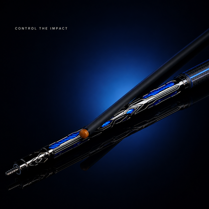 LANZEY T700 Carbon Fiber Break Cue – 13mm Phenolic Tip & Aerospace Aluminum Butt