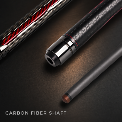 LANZEY T700 Carbon Fiber Break Cue – 13mm Phenolic Tip & Aerospace Aluminum Butt