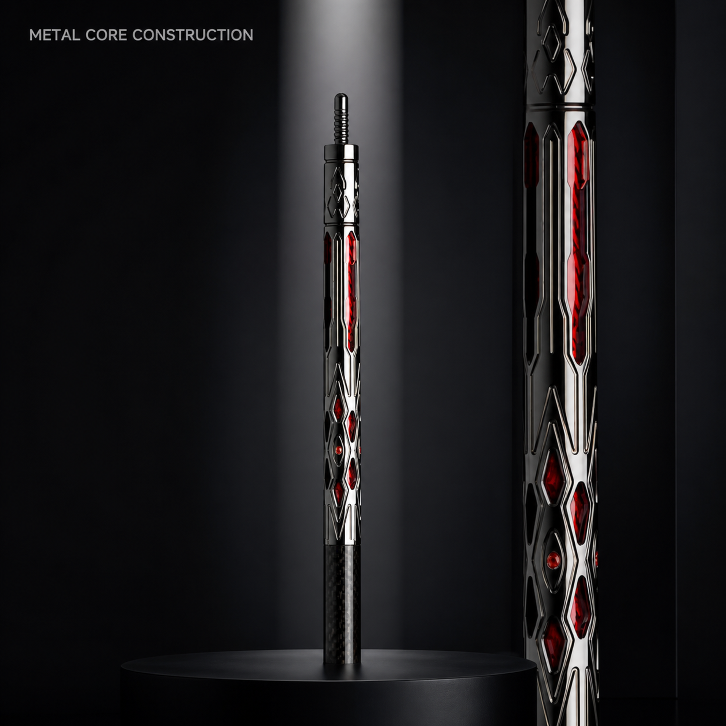 LANZEY T700 Carbon Fiber Break Cue – 13mm Phenolic Tip & Aerospace Aluminum Butt