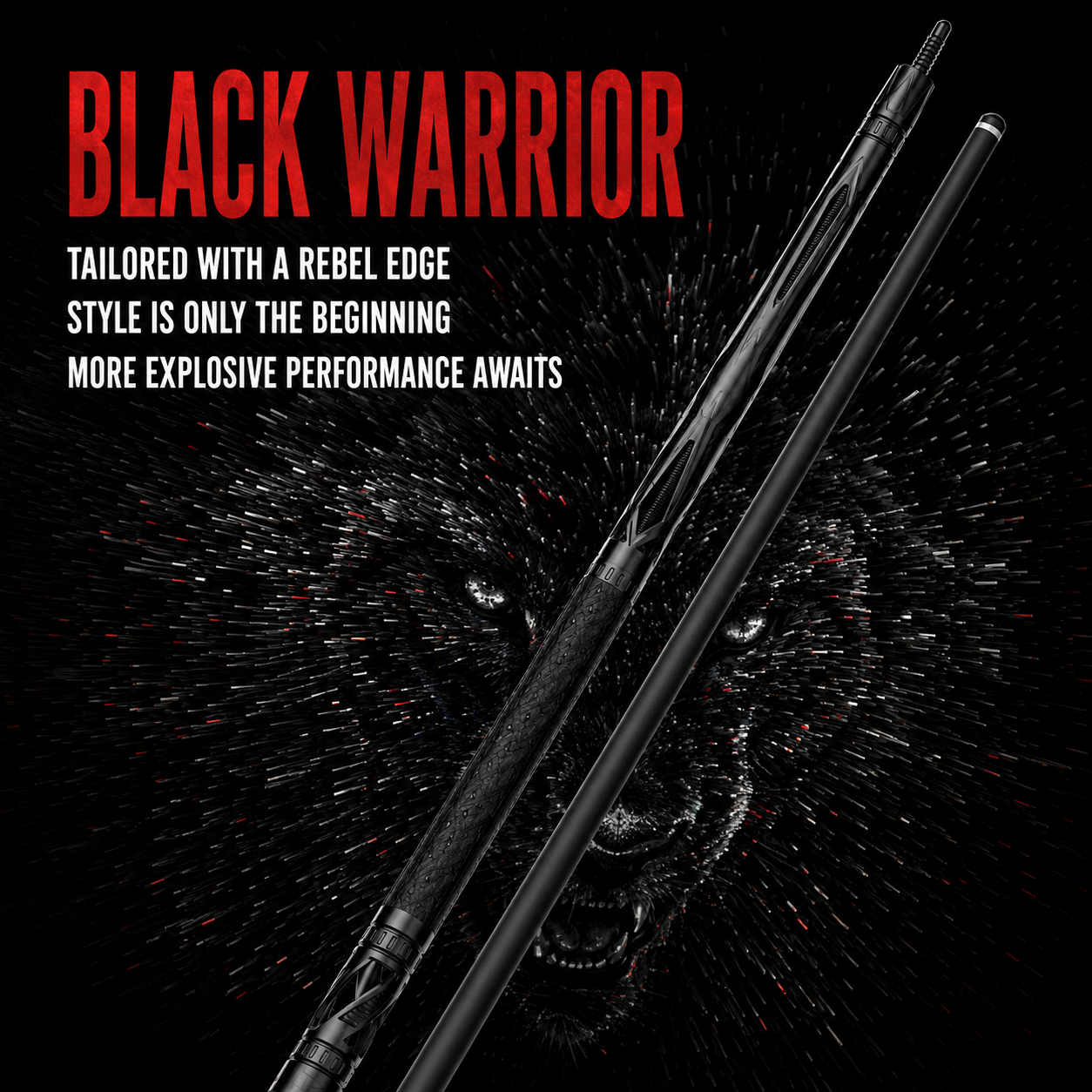 LANZEY X-Series Carbon Fiber Pool Cue | Adjustable Weight, Low-Deflection Shaft & Carbon Fiber Extension