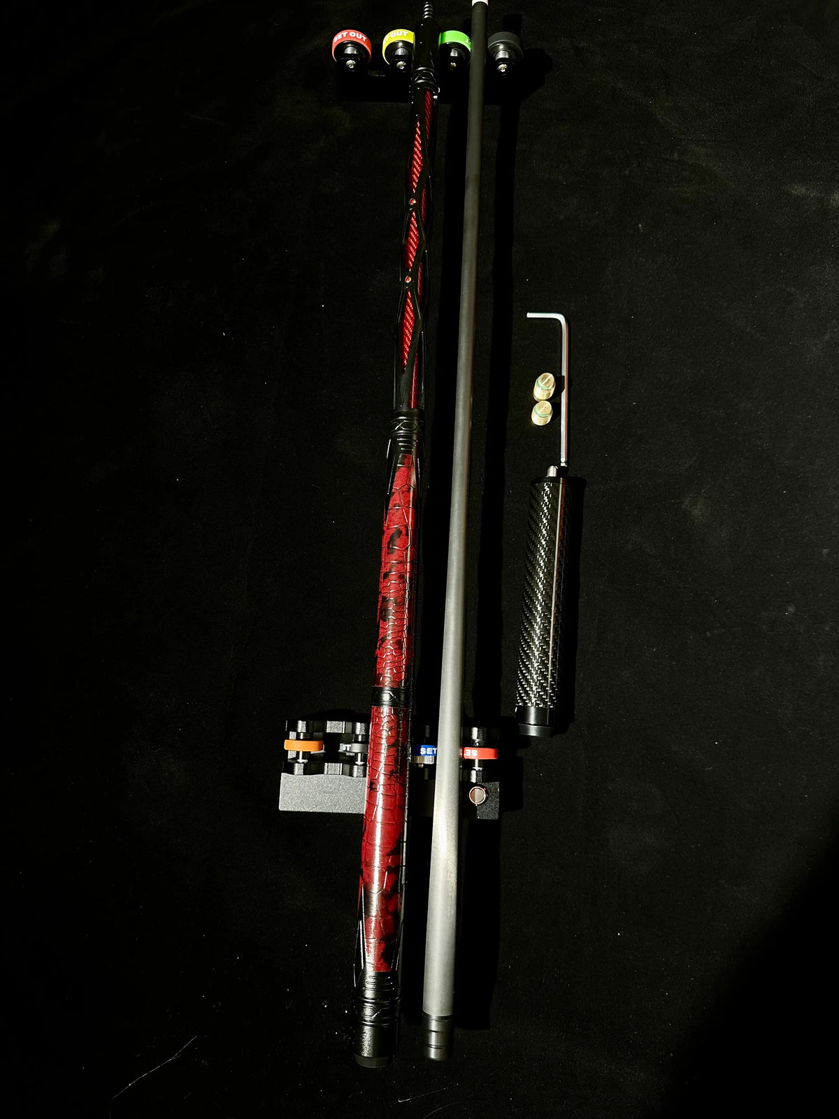 LANZEY Stellar T700 Carbon Fiber Pool Cue Set
