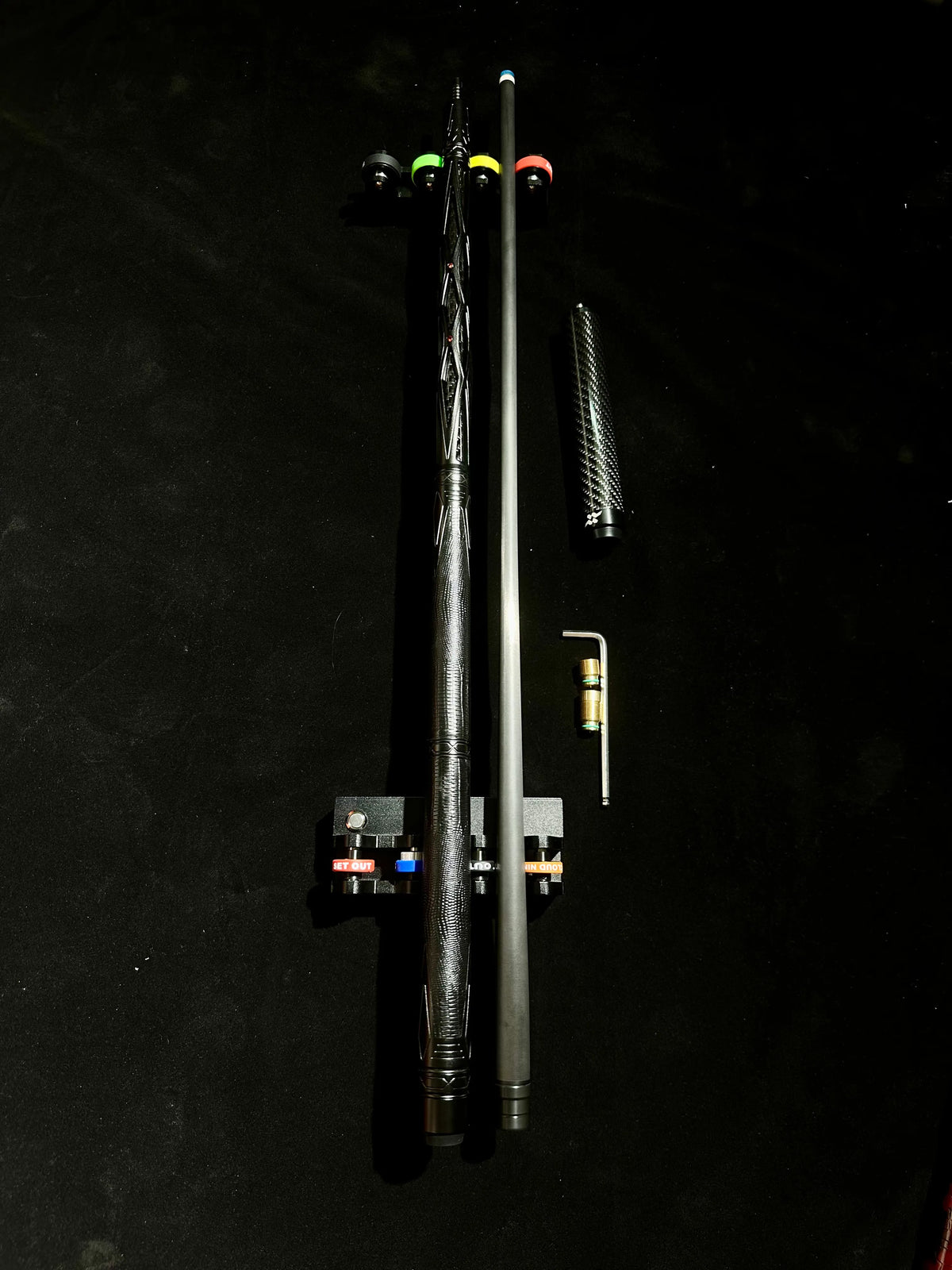 LANZEY Stellar T700 Carbon Fiber & Aluminum Pool Cue