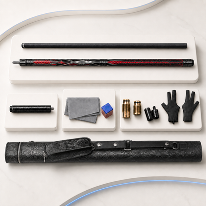 LANZEY Star Core T700 Carbon Fiber Break Cue — 13 mm Phenolic Tip - LANZEY