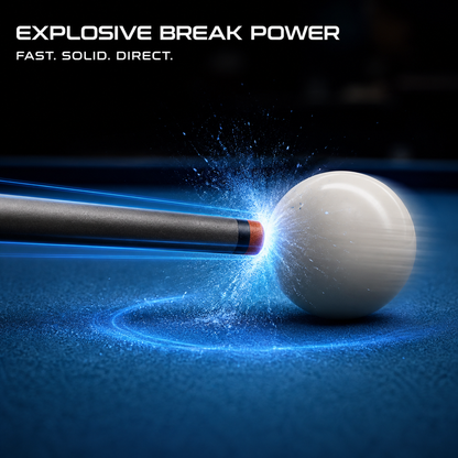 LANZEY Star Core T700 Carbon Fiber Break Cue — 13 mm Phenolic Tip