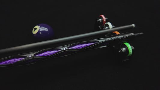 LANZEY Stellar Purple Limited Edition — Complete Cue Set
